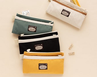 Folder Pencil Case / Pen case / Pencil Pouch / Pen Pouch / Zipper Pouch / Zipper Bag / Makeup Bag / Makeup Pouch / Office, School Supplies