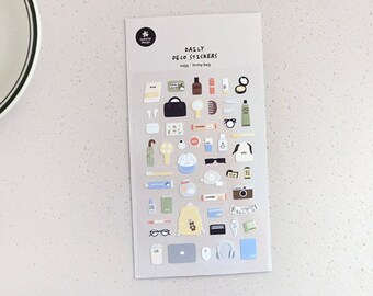 Planner Sticker [1155 in my bag] / Journal Stickers / Scrapbooking Stickers / Deco Stickers / Journal / Scrapbook dubudumo