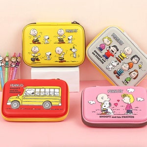 Peanuts Pencil Case / Snoopy Woodstock Pen case / Pencil Pouch / Pen Pouch / Brush Pouch / Makeup Bag / Makeup Pouch / School Supplies