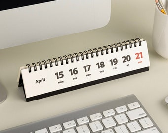 2024 Desk Weekly Calendar / 2024 Calendar / Calendar 2024 / Simple Calendar /  Desk Accessories / Planner 2024 / Desk Decor / dubudumo