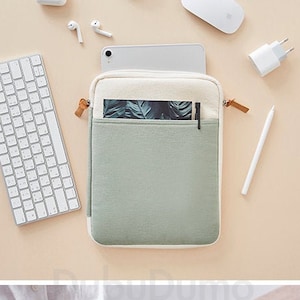 11" iPad Case[3types] / Canvas iPad Pro Case 10.5 / Tablet Case / Tablet Sleeve / iPad Pouch / iPad Cover / School Supplies Office Supplies