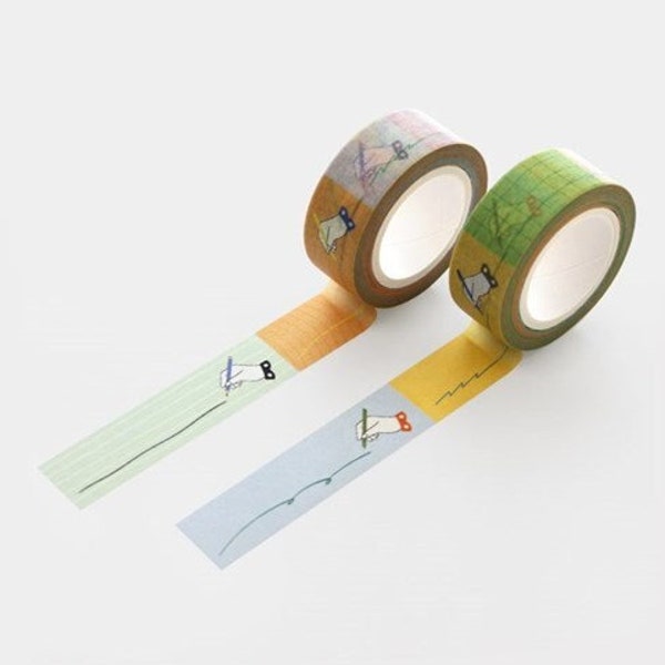 Washi Tape [My Pen] / Colorful Masking Tape / Scrapbooking / Decoration / Planner Stickers / Journal / School Supplies / DIY dubudumo