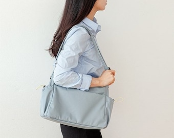 Comfy Shoulder Bag [3colors] / Small Tote Bag / Crossbody Bag / Women Bag / Travel Wallet / Travel Bag / Office, School Supplies / Gift