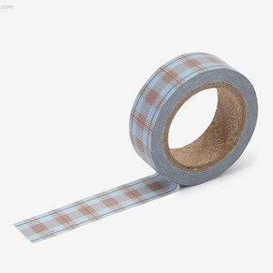 Washi Tape Vintage Check / Masking Tape / Scrapbooking / Dekoration / Planer Aufkleber / Planer Tape / Journal Bastelbedarf DIY Bild 1