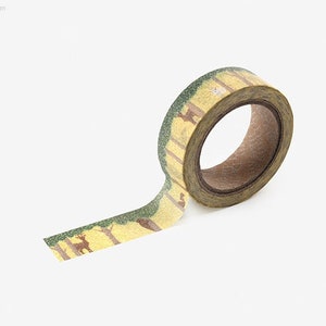 Washi Tape [Forest animal] / Masking Tape / Scrapbooking / Decoration / Planner Stickers / Planner Tape / Journal Craft Supplies DIY