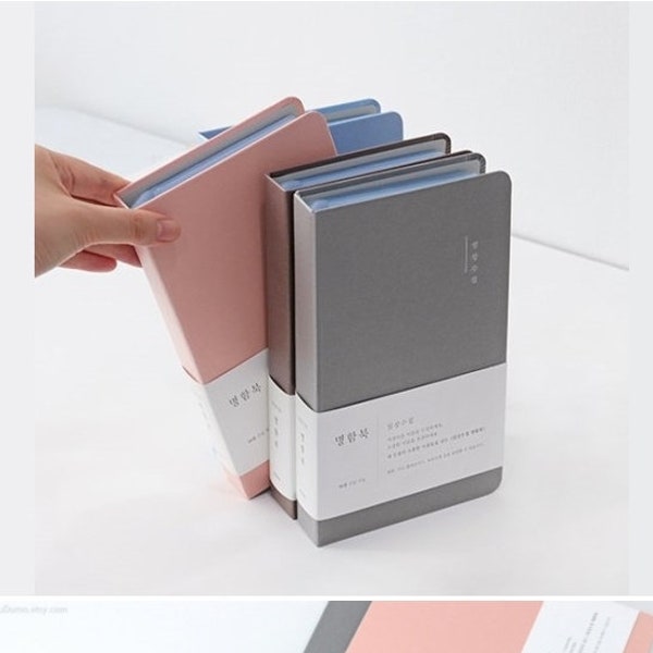 Instax Mini Album [4colors] / Business Card Book / Photo Album / Photo Book / Photo Frame, Holder / Scrapbooking