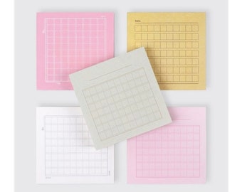 Sushi Memopad 8.5cm Square Notepad 100 pages Cute Stationery Bujo Memo Sheets Pad Sticky Note