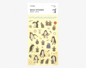 Planner Stickers [Penguin] / Journal Stickers / Scrapbooking Stickers / Deco Stickers / Journal / Card Making / Scrapbook