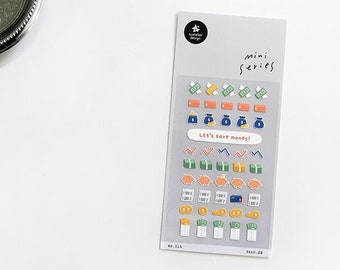 Mini Planner Sticker [deco.08]  / Journal Stickers / Scrapbooking Stickers / Deco Stickers / Journal / Card Making / Scrapbook