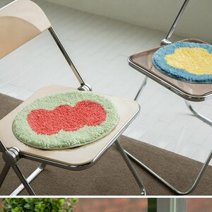 Circle Rug 4types / Mini Rug / Small Rug / Mini Size Carpet / on the ...