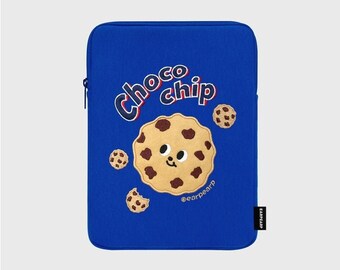 11" iPad Case [Chocochip Cookies Blue] / 10.5" iPad Pro Case / 11inch Tablet Case / Tablet Sleeve Zipper Pouch iPad Cover School Supplies