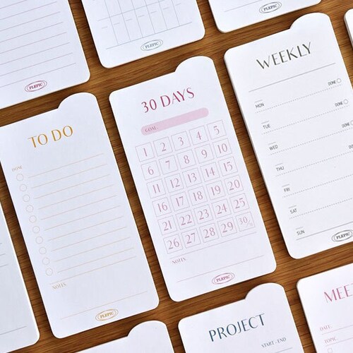 Monthly Planner Sticky Note / Notepad / Notepads / Memo Pad / Etsy