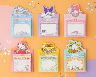 Hello Kitty Note Office Paper Clip School Supplies 1 set of 4pcs KK882 