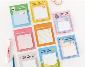 Post-it [8 types] / Bloc-notes / Bloc-notes / Marque-page / Scrapbooking / Fournitures de bureau, scolaires / dubudumo