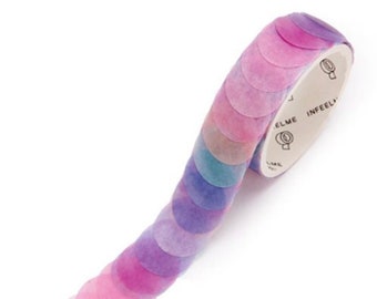Watercolor Washi Tape [Purple] / Masking Tape / Scrapbooking / Decoration / Planner Stickers / Planner Tape / Journal Craft Supplies DIY