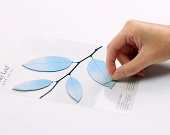 leaf stationery etsy
