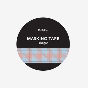 Washi Tape Vintage Check / Masking Tape / Scrapbooking / Dekoration / Planer Aufkleber / Planer Tape / Journal Bastelbedarf DIY Bild 6