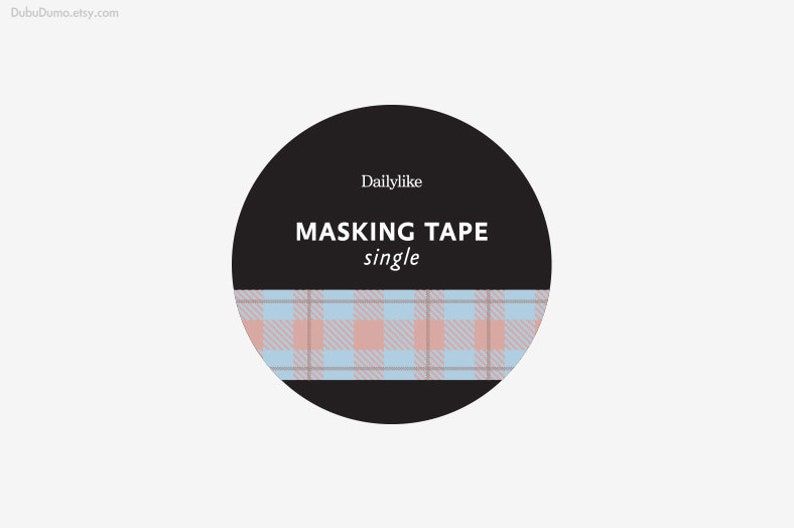 Washi Tape Vintage Check / Masking Tape / Scrapbooking / Dekoration / Planer Aufkleber / Planer Tape / Journal Bastelbedarf DIY Bild 6