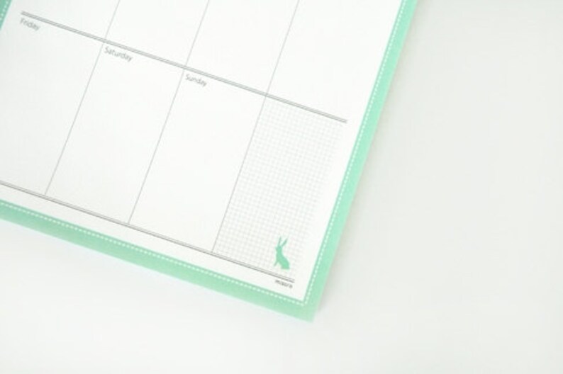 Weekly Plan Notepad S / Checklist Notepad / Weekly Planner Etsy