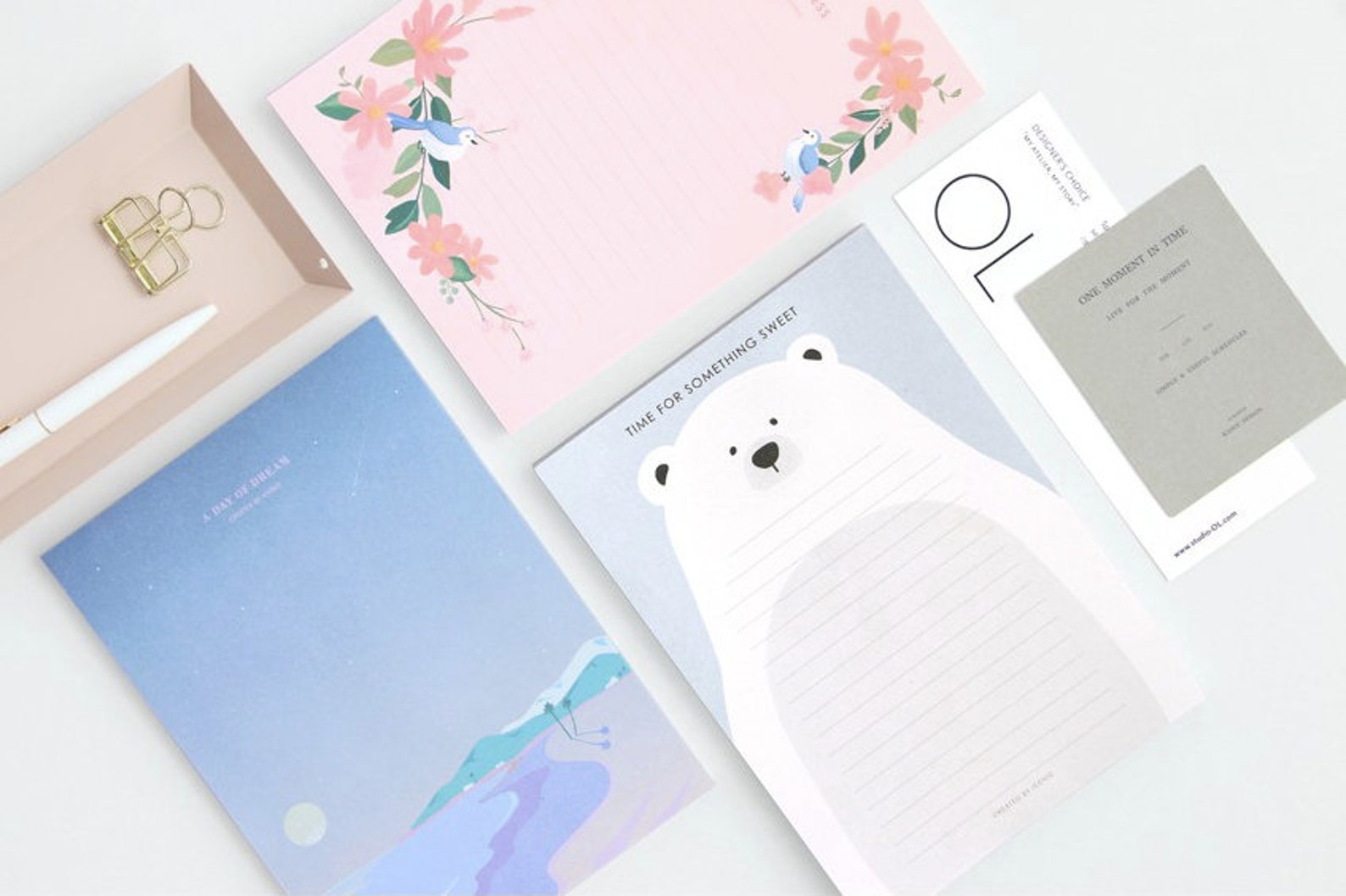 A5 Pastel Notepads / Colorful Notepad / Memo pad / Sticky Etsy