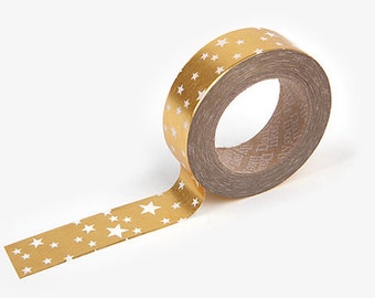 STARRY:GOLD Washi Tape / Masking Tape / Scrapbooking / Décoration / Planner Stickers / Planner Tape / Journal / Craft Supplies / DIY