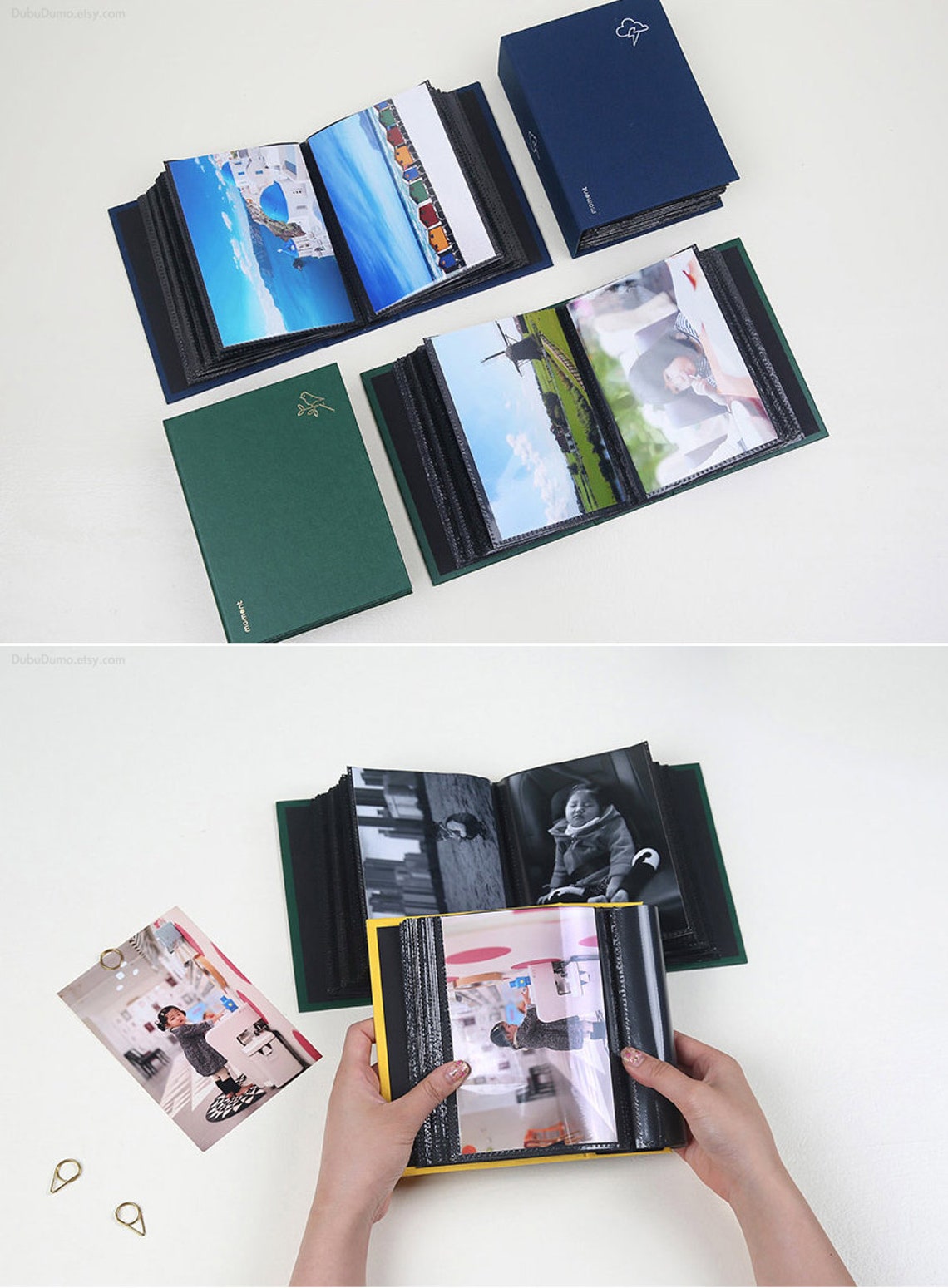 4x6 Photo Album 100 pockets 10Colors / Photo Book / Vertical Etsy