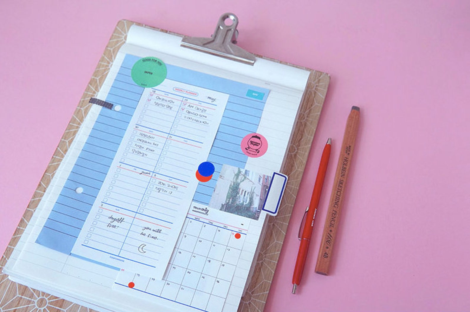 Weekly Planner Notepad V.1 / Weekly Planner Memo Pad / Planner Etsy