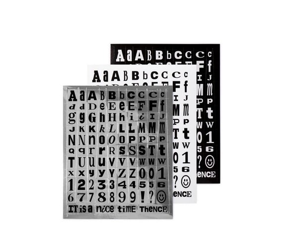 Alphabet Letter Sticker / Stationery / Planner Stikers / Diary Etsy
