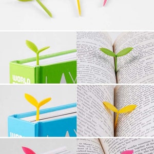 2 Sprout Bookmark / Planner Bookmark / Journal Bookmark / Bookish / Book Lover Gifts / Scrapbooking / Journalling 画像 5