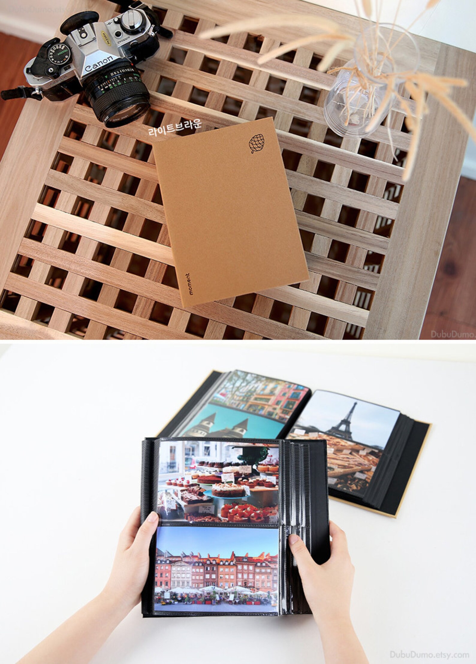 4x6 Photo Album 200 pockets 10Colors / Photo Book / Etsy