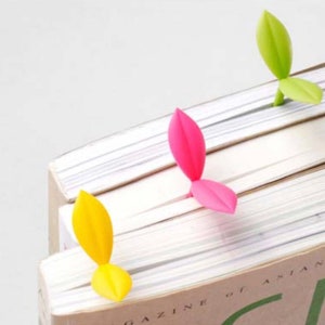 2 Sprout Bookmark / Planner Bookmark / Journal Bookmark / Bookish / Book Lover Gifts / Scrapbooking / Journalling 画像 7