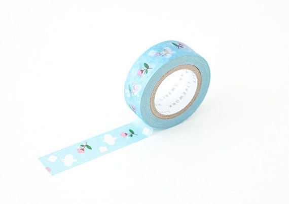 Washi Tape april Sky / Colorful Masking Tape / Scrapbooking