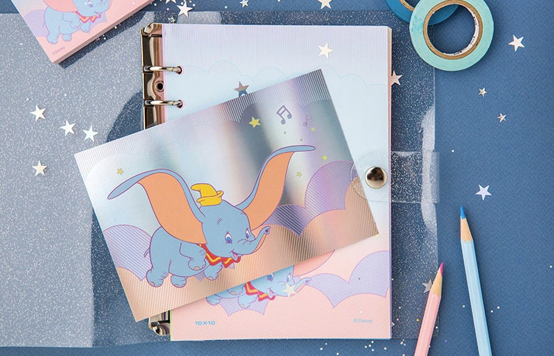 Cartes postales hologramme Disney Bambi/Dumbo/La dame et le clochard/aristochats/101 dalmatiens/mignonne carte postale/carte d'anniversaire/carte de voeux image 2