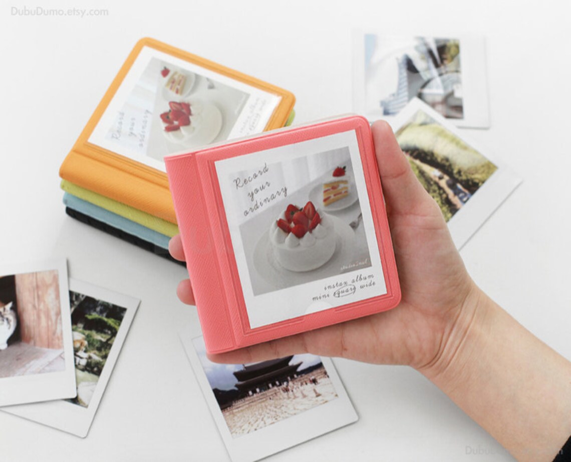 Instax Square Album 5colors / Fotoalbum / Instax Etsy.de