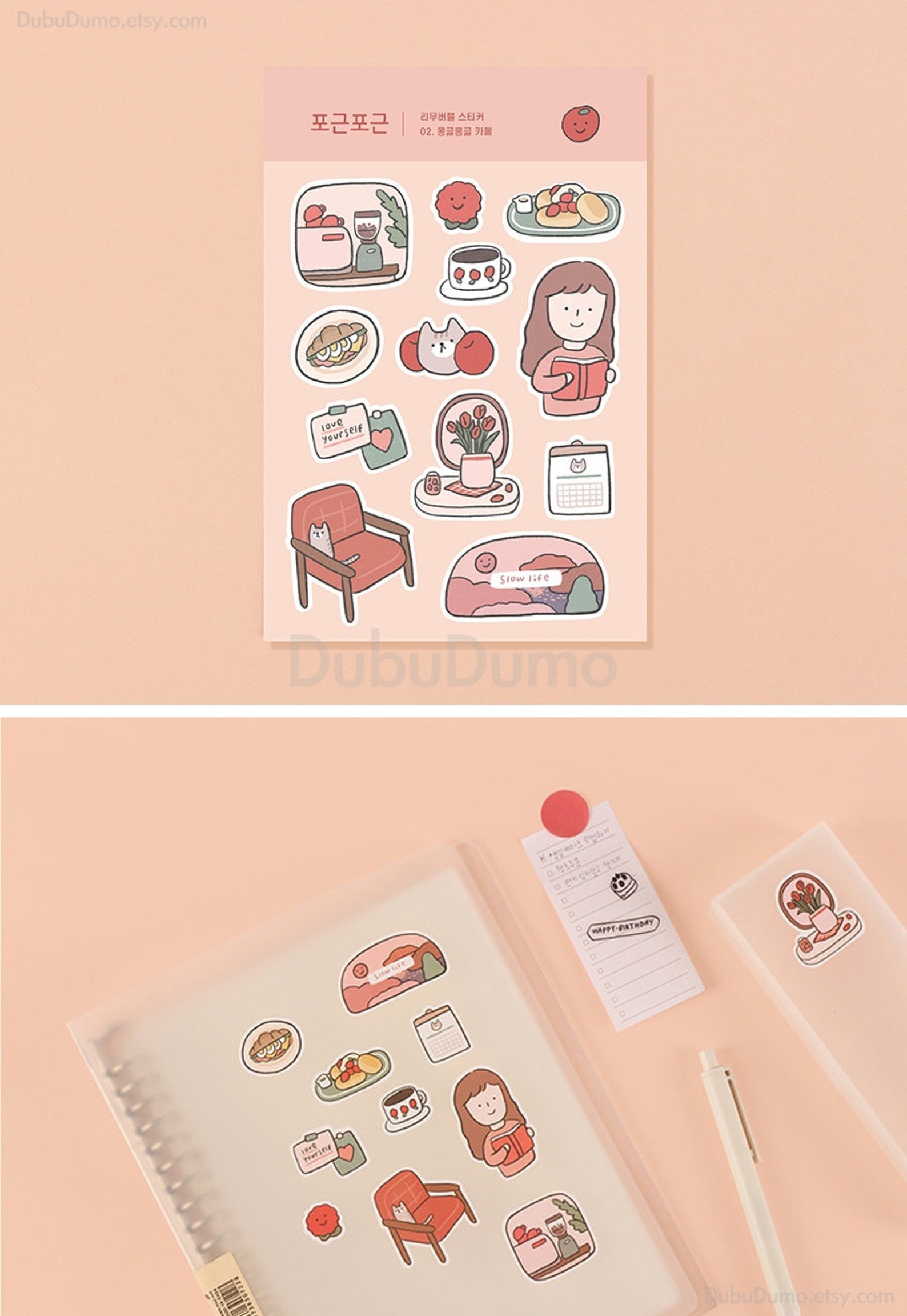 Deco Removable Stickers / Planner Diary Stickers / Journal - Etsy