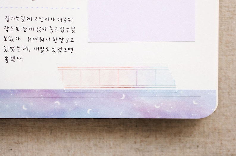 Date /& Days Washi Tape Watercolor Masking Tape Scrapbooking Decoration Planner Stickers Bullet Journal Craft Supplies DIY