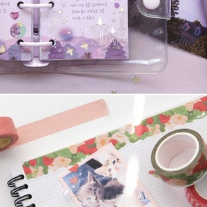 DIY Cut Washi_Sugar 12types / Masking Tape / Scrapbooking / Dekoration / Planner Sticker / Planer Tape / Journal / Schule Sticker Bild 4