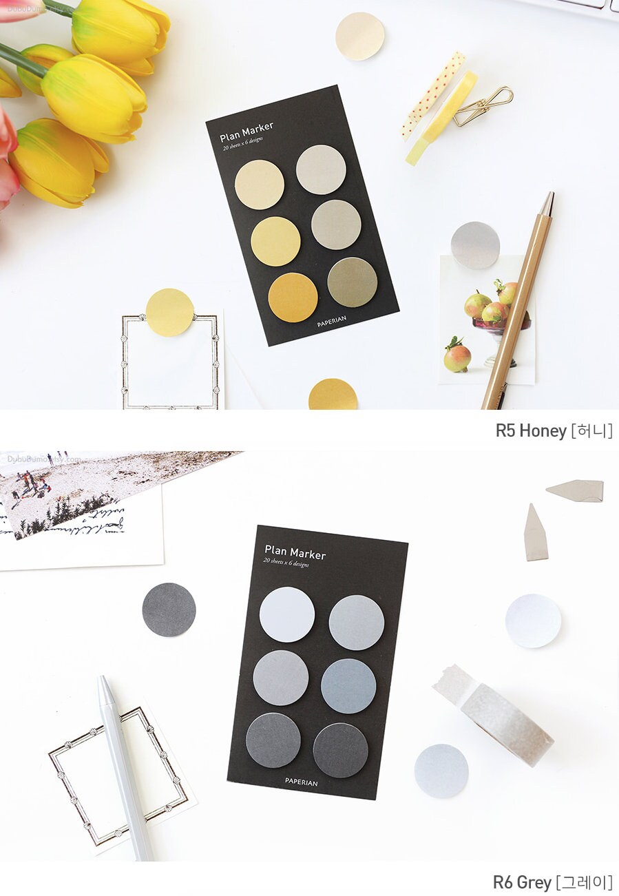 Plan Marker Sticky Notes / Adhesive Notepad / Notepads / Memo Etsy