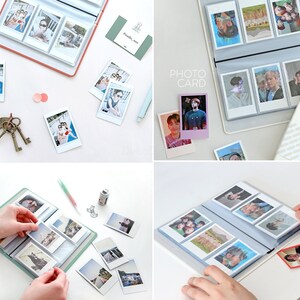 Instax Mini Album PRISM 108 / Business Card Book / Photo Album / Photo Album / Photo Book / Photo Frame, Holder / Scrapbooking image 7