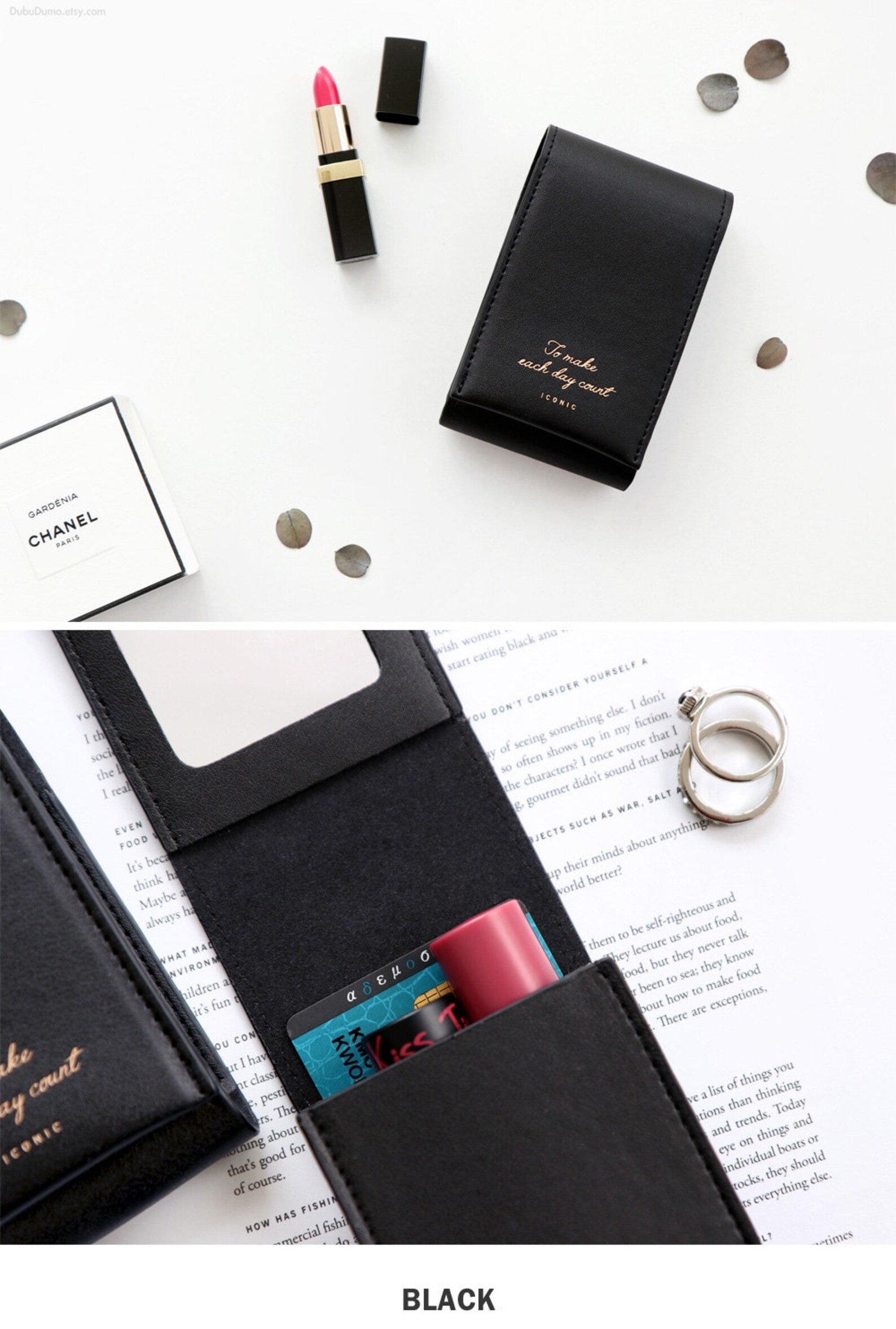 Lipstick Pouch 4colors / Makeup Pouch / Perfume Pouch / Etsy