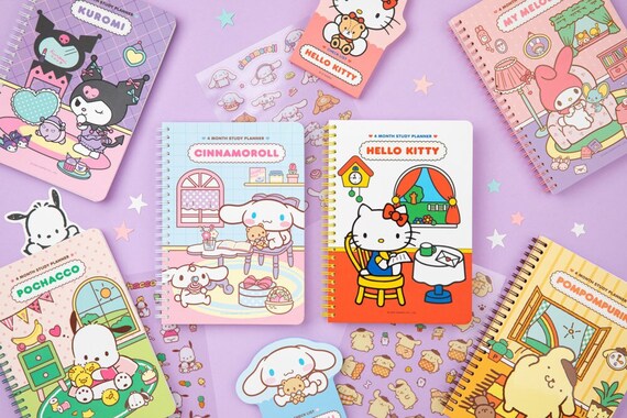 SANRIO Study Planner Memo Pad Sticker SET / Undated Daily - Etsy Denmark