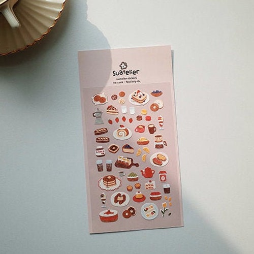 Planner Stickers food Trip1 / Table Wear / Stationery / - Etsy