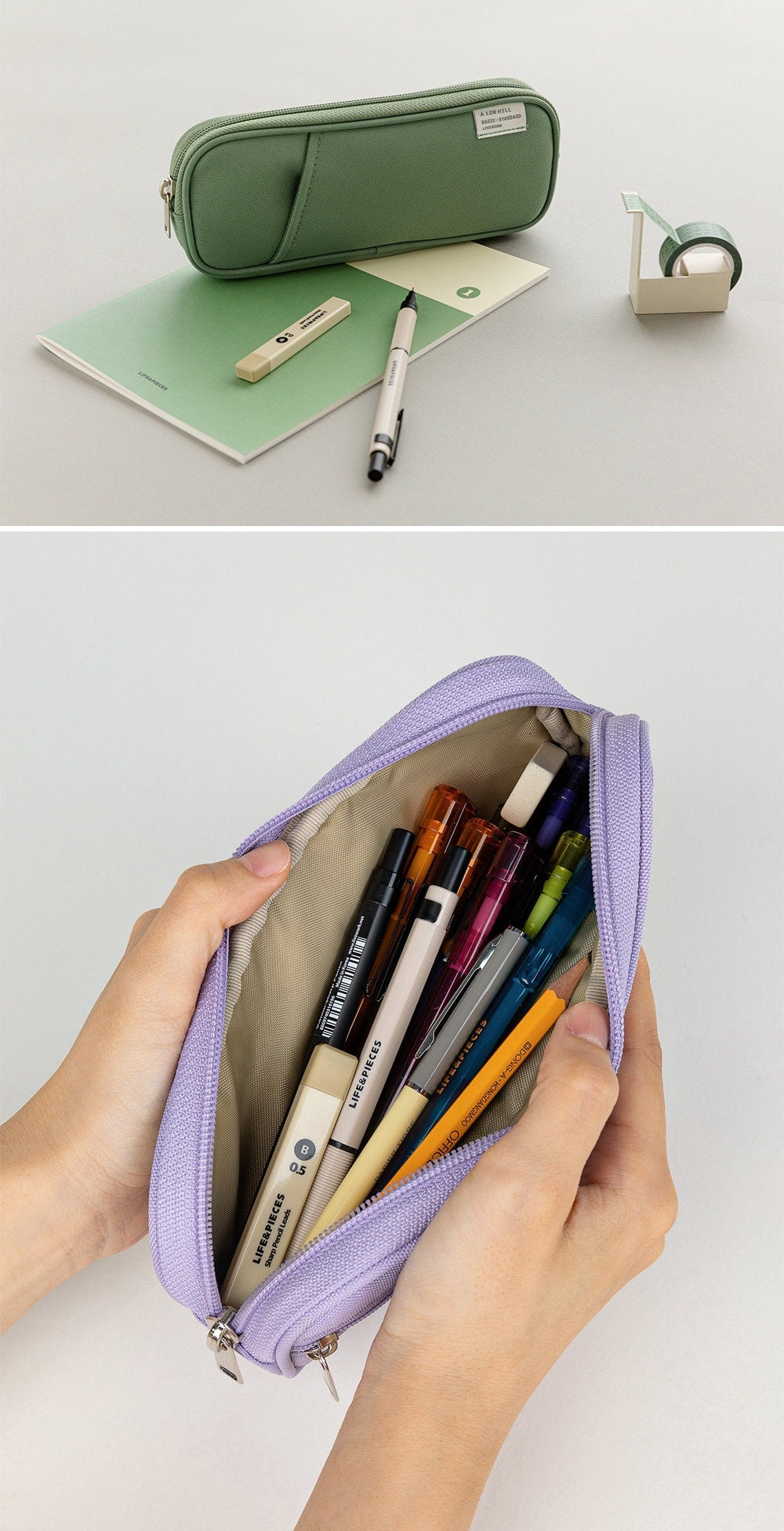 Pocket Pencil Case 6colors / Pen Case / Pencil Pouch / Pen Pouch / Zipper  Pouch / Makeup Pouch, Bag / School Supplies / Dubudumo -  Sweden