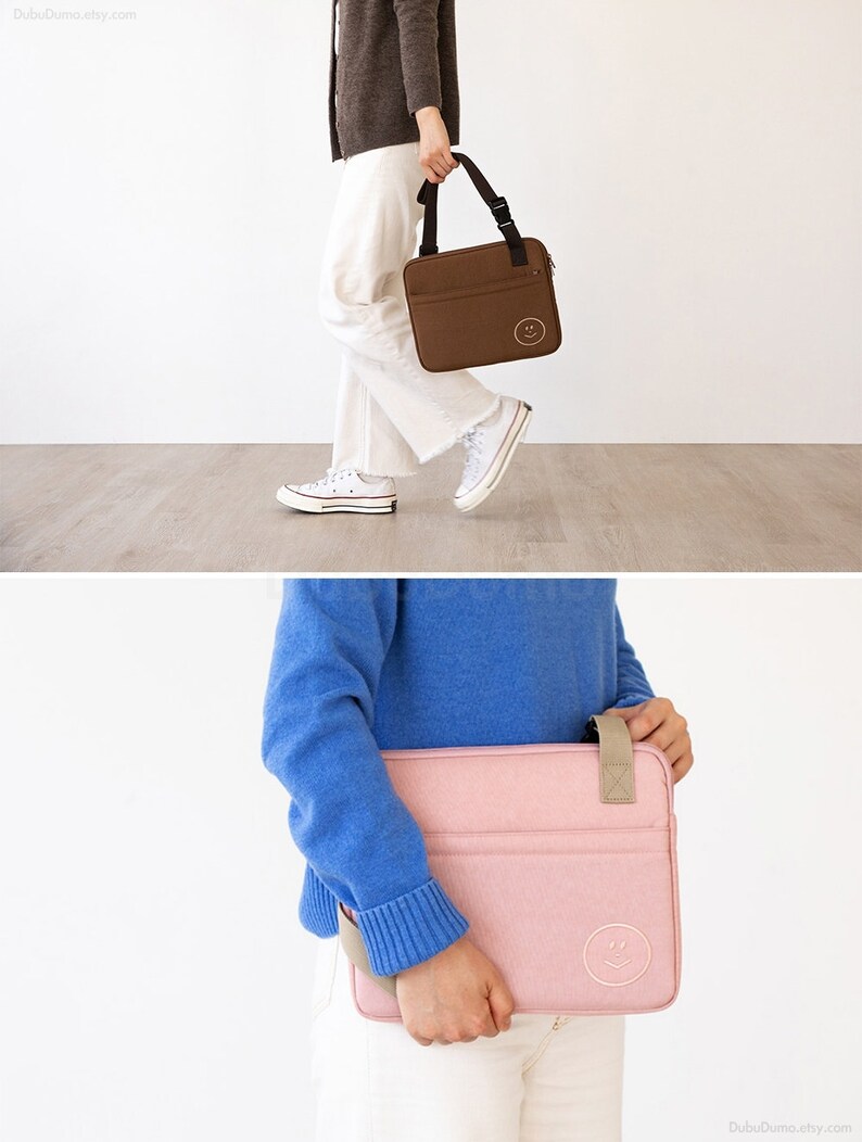 11 Buckle Ipad Bag 3colors / 11inch Ipad Pouch Bag / Etsy