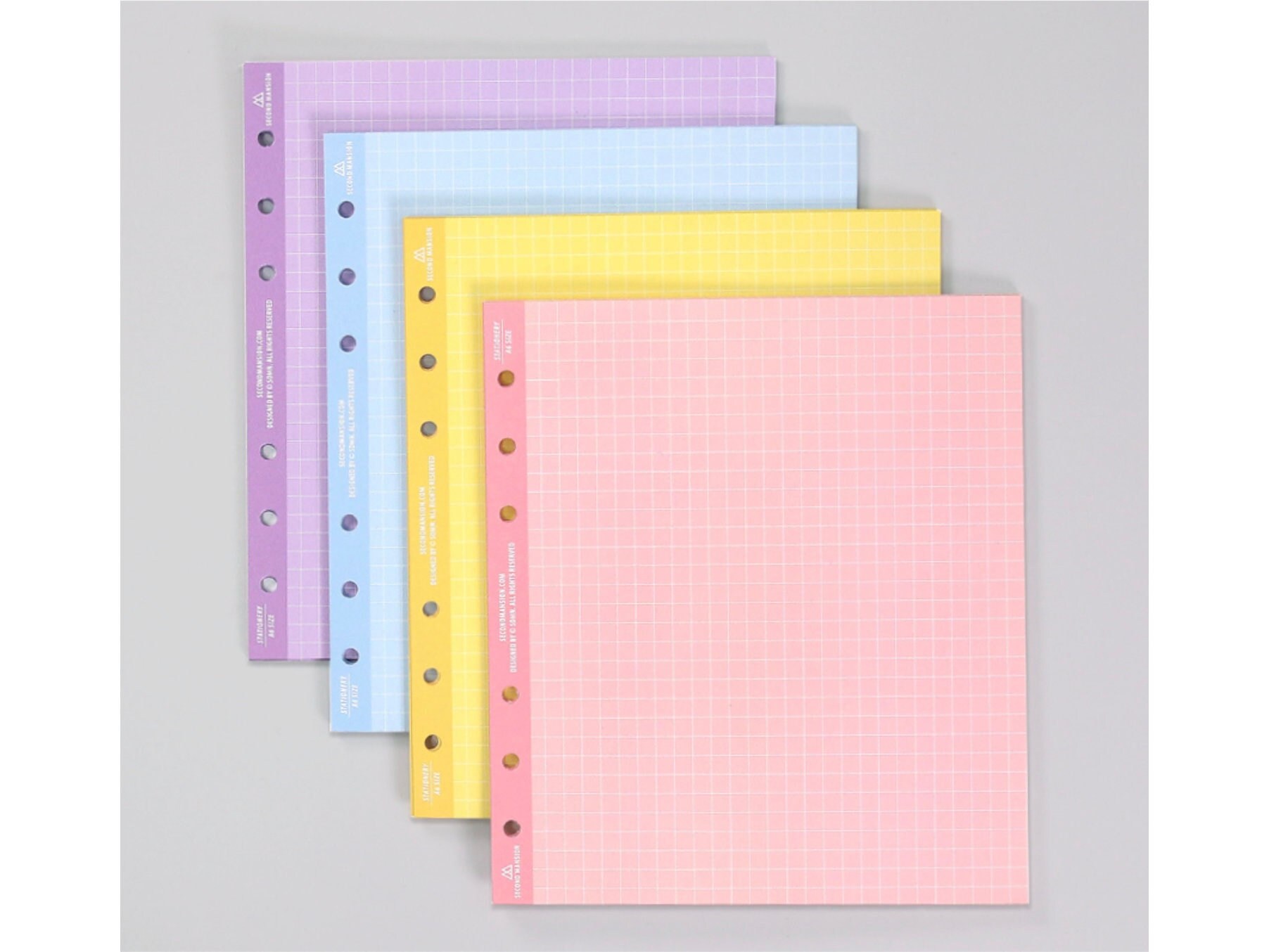 Second Mansion Planner paper Refills for A5 6 ring binder