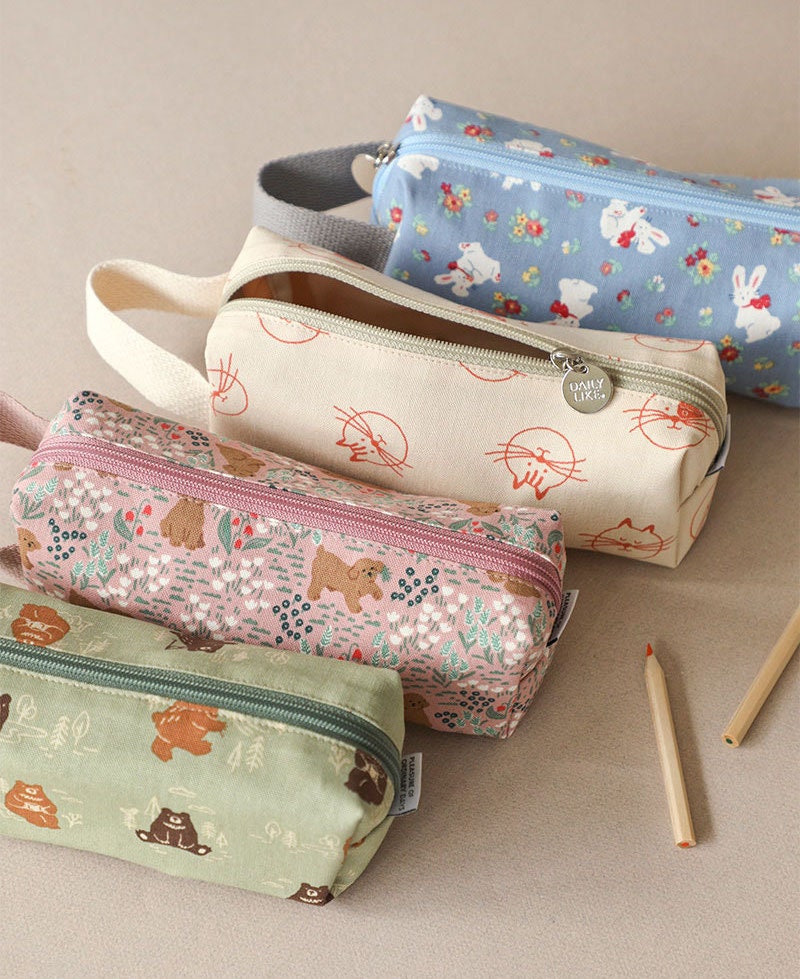 Tyvek® Pencil Case, Pencil Holder, Pouch, Writing Bag, Handmade Case, Soft  Case, Textile Pencil Case, 