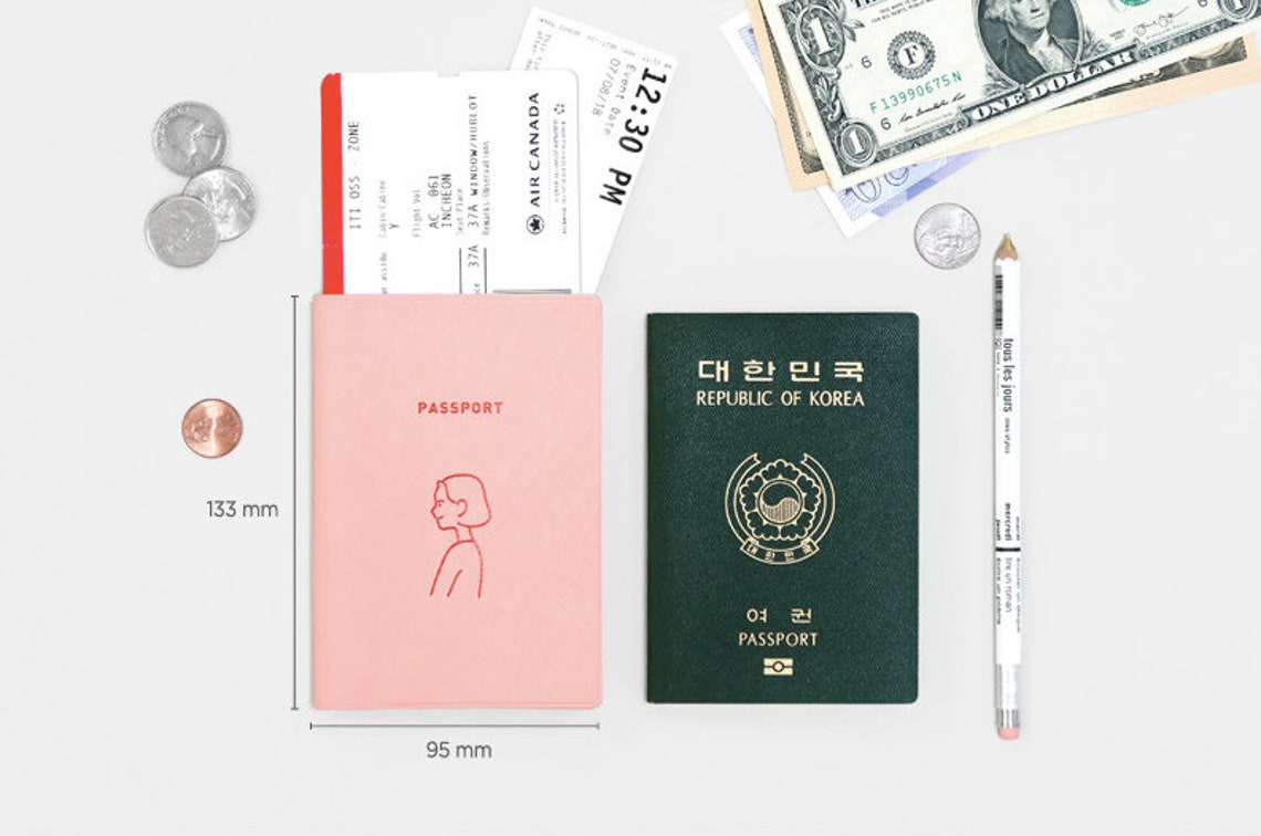 Couple Passport Covers 4Types / Simple Couples Passport Etsy