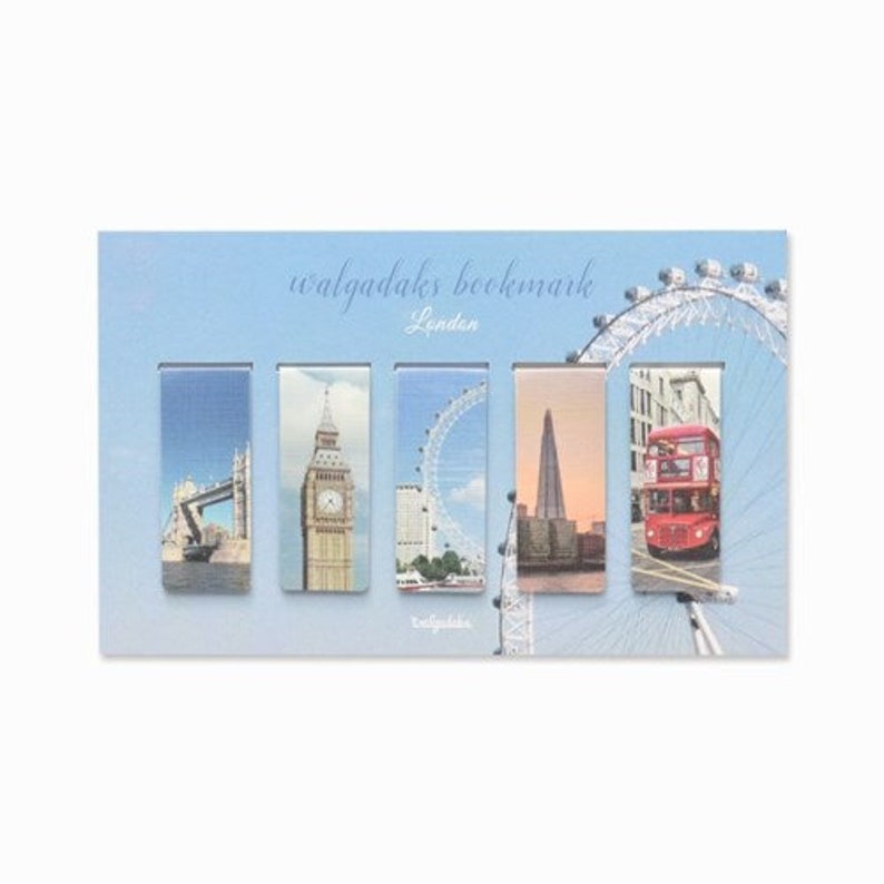5 London Bookmarks / Planner Bookmark / Bullet Etsy