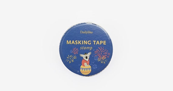 Dailylike Animal 2 deco masking tape set of 4 
