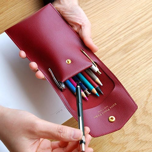 Hand Embroidery Kit Floral Pencil Case, Zip Pencil Pouch Embroidery  Pattern, Embroidered Messenger Bag, Make up Bag, Travel Pencil Case 
